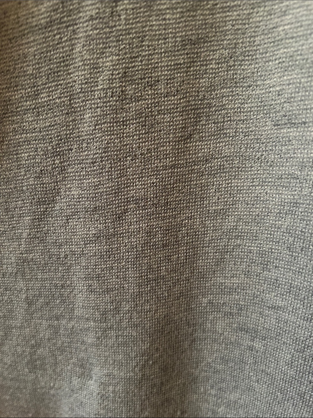 Eileen Fisher Light Gray Open-Front Drape Cardigan - Picture 6 of 9